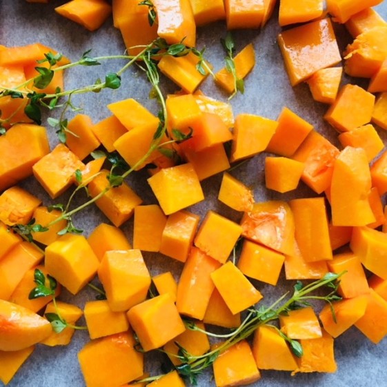butternut squash and thyme
